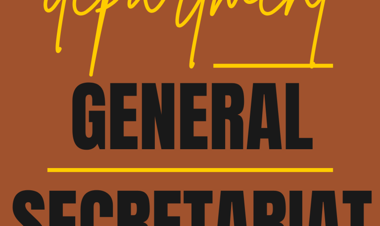 GENERAL SECRETARIAT